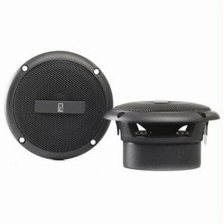 CB DISTRIBUTING 3 in.  Flush Mount Speakers - Grey ST258333